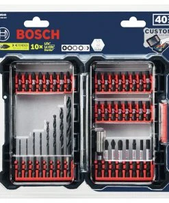 Bosch DDMS40 40 Pc. Impact Tough Drill Drive Custom Case System Set -Bosch Sales Shop bshnddms40 d