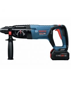 Bosch GBH18V-26DK24 Bulldog 18V EC Brushless Lithium-Ion 1 In. Cordless SDS-plus Rotary Hammer Kit With 2 Batteries (8 Ah) -Bosch Sales Shop bshngbh18v 26dk24 b