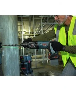 Bosch GBH18V-26DK24 Bulldog 18V EC Brushless Lithium-Ion 1 In. Cordless SDS-plus Rotary Hammer Kit With 2 Batteries (8 Ah) -Bosch Sales Shop bshngbh18v 26dk24 m