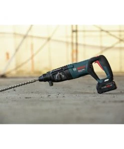 Bosch GBH18V-26DK24 Bulldog 18V EC Brushless Lithium-Ion 1 In. Cordless SDS-plus Rotary Hammer Kit With 2 Batteries (8 Ah) -Bosch Sales Shop bshngbh18v 26dk24 o