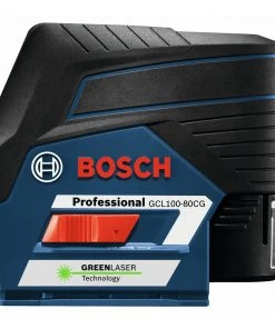 Bosch GCL100-80CG 12V Green-Beam Cross-Line Laser With Plumb Points -Bosch Sales Shop bshngcl100 80cg e