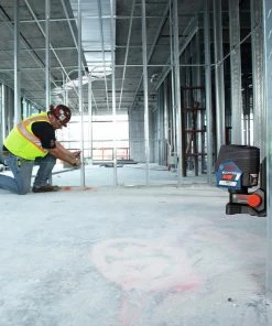 Bosch GCL100-80CG 12V Green-Beam Cross-Line Laser With Plumb Points -Bosch Sales Shop bshngcl100 80cg i