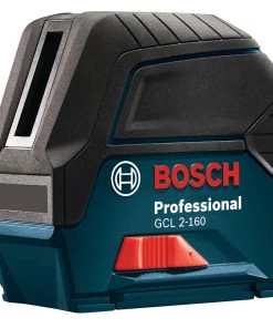 Bosch GCL2-160 Self-Leveling Cross-Line Laser With Plumb Points