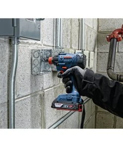 Bosch GDX18V-1600B12 18V Freak Lithium-Ion 1/4 In. And 1/2 In. Cordless Two-In-One Bit/Socket Impact Driver Kit (2 Ah) 19 Bosch GDX18V-1600B12 18V Freak Lithium-Ion 1/4 In. And 1/2 In. Cordless Two-In-One Bit/Socket Impact Driver Kit (2 Ah) -Bosch Sales Shop bshngdx18v 1600b12 i