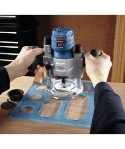 Bosch GKF125CEPK Colt 7 Amp 1.25 HP Variable-Speed Palm Router Combo Kit -Bosch Sales Shop bshngkf125cepk m
