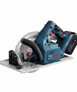 Bosch GKS18V-25GCB14 PROFACTOR 18V Cordless 7-1/4 In. Circular Saw Kit With BiTurbo Brushless Technology And Track Compatibility Kit With (1) 8 Ah Battery -Bosch Sales Shop bshngks18v 25gcb14 c
