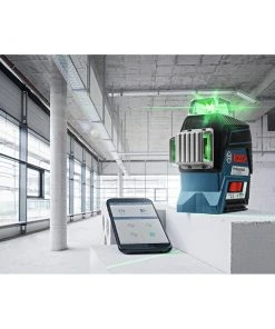 Bosch GLL3-330CG 360-Degrees Connected Green-Beam Three-Plane Leveling And Alignment-Line Laser -Bosch Sales Shop bshngll3 330cg d