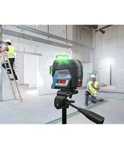 Bosch GLL3-330CG 360-Degrees Connected Green-Beam Three-Plane Leveling And Alignment-Line Laser -Bosch Sales Shop bshngll3 330cg e