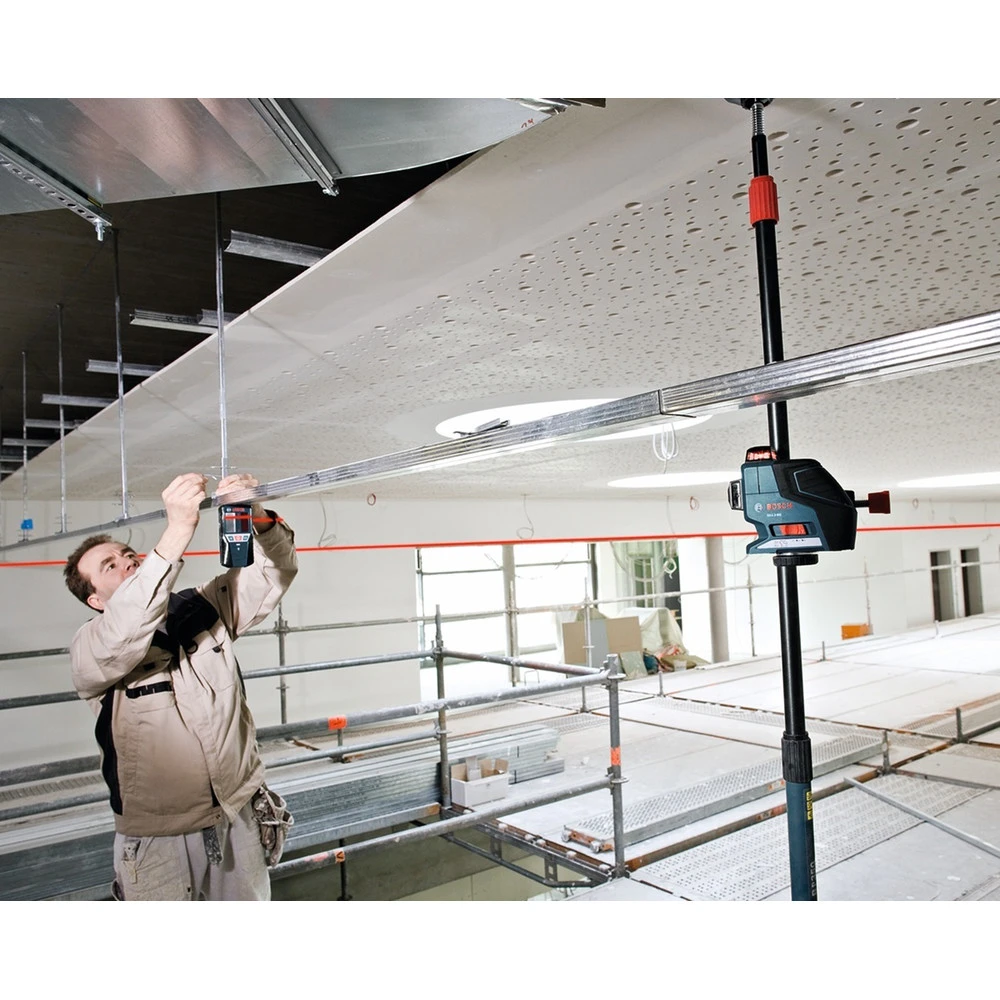 Bosch GLL 3-80 + LR2 3-Plane Leveling And Alignment Laser With Line Laser Receiver 5 Bosch GLL 3-80 + LR2 3-Plane Leveling And Alignment Laser With Line Laser Receiver - Image 5