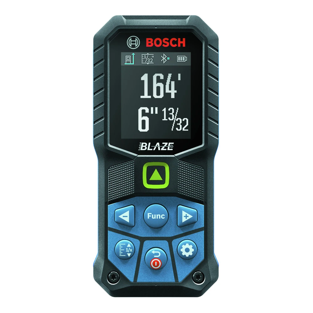 Bosch GLM165-27CGL 3.7V BLAZE Connected Green Beam 165 Ft. Cordless Laser Measure Kit (1 Ah) 3 Bosch GLM165-27CGL 3.7V BLAZE Connected Green Beam 165 Ft. Cordless Laser Measure Kit (1 Ah) - Image 3