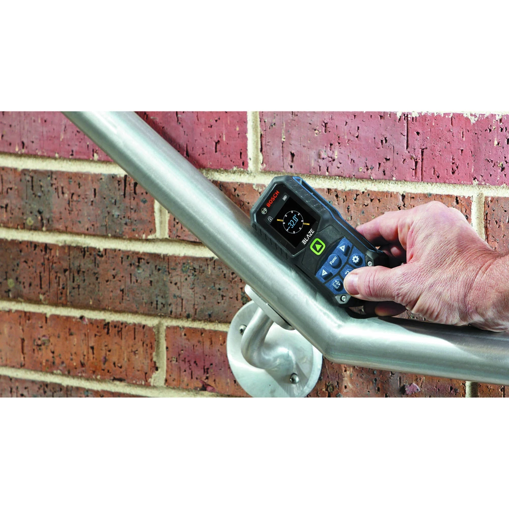 Bosch GLM165-27CGL 3.7V BLAZE Connected Green Beam 165 Ft. Cordless Laser Measure Kit (1 Ah) 17 Bosch GLM165-27CGL 3.7V BLAZE Connected Green Beam 165 Ft. Cordless Laser Measure Kit (1 Ah) - Image 17