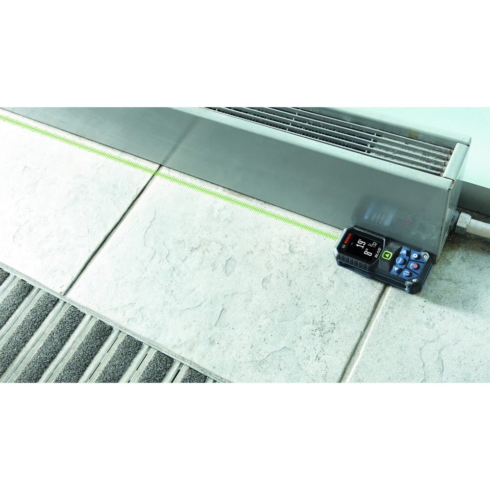 Bosch GLM165-27CGL 3.7V BLAZE Connected Green Beam 165 Ft. Cordless Laser Measure Kit (1 Ah) 22 Bosch GLM165-27CGL 3.7V BLAZE Connected Green Beam 165 Ft. Cordless Laser Measure Kit (1 Ah) - Image 22