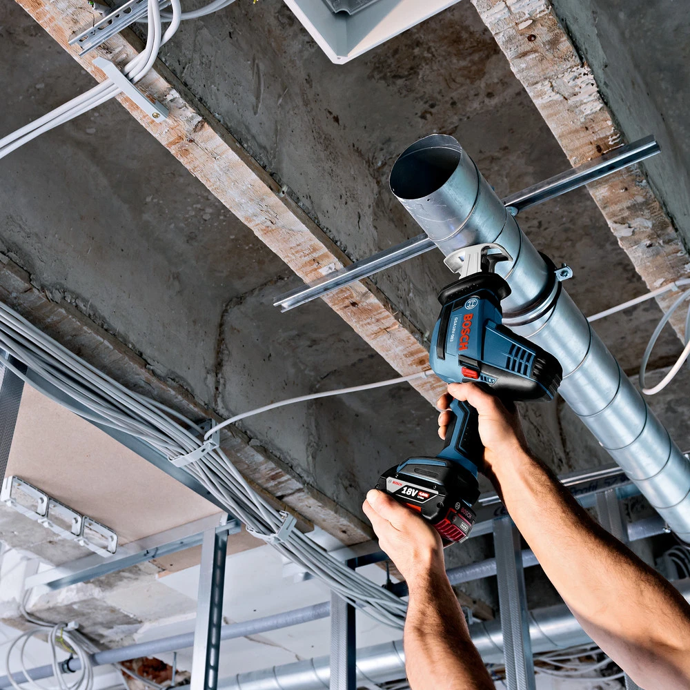 Bosch GSA18V-083B 18V Cordless Lithium-Ion Compact Reciprocating Saw (Tool Only) 4 Bosch GSA18V-083B 18V Cordless Lithium-Ion Compact Reciprocating Saw (Tool Only) - Image 4