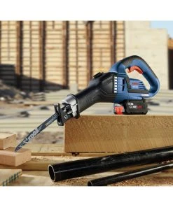 Bosch GSA18V-125K14A 18V EC Brushless Stroke Multi-Grip 1.25 In. Cordless Reciprocating Saw Kit (8 Ah) -Bosch Sales Shop bshngsa18v 125k14a e
