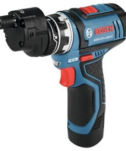 Bosch GSR12V-140FCB22 12V Max Lithium-Ion FlexiClick 5-in-1 1/4 In. Cordless Drill Driver System Kit (2 Ah) -Bosch Sales Shop bshngsr12v140fcb j