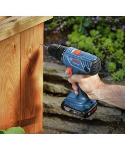 Bosch GSR18V-190B22 18V Compact Lithium-Ion 1/2 In. Cordless Drill/Driver Kit (1.5 Ah) -Bosch Sales Shop bshngsr18v 190b22 d