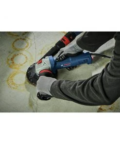 Bosch GWS10-450P 120V 10 Amp Compact 4-1/2 In. Corded Ergonomic Angle Grinder With Paddle Switch 15 Bosch GWS10-450P 120V 10 Amp Compact 4-1/2 In. Corded Ergonomic Angle Grinder With Paddle Switch -Bosch Sales Shop bshngws10 450p g