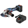 Bosch GWS18V-13CB14 PROFACTOR 18V Cordless 5-6 In. Angle Grinder Kit With BiTurbo Brushless Technology Kit With (1) CORE18V 8.0 Ah PROFACTOR Performance Battery
