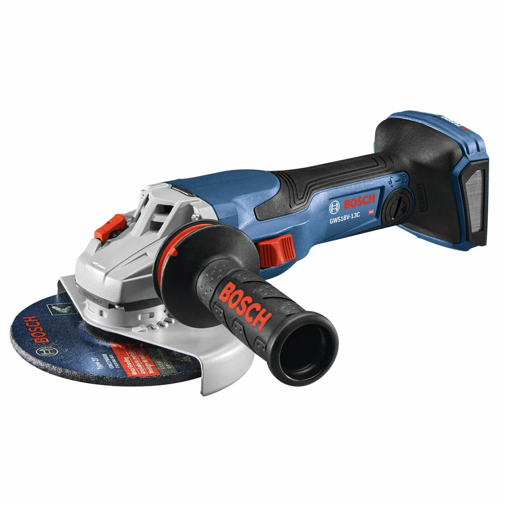 Bosch GWS18V-13CN PROFACTOR 18V Spitfire 5 - 6 In. Angle Grinder With BiTurbo Brushless Technology And Slide Switch (Tool Only) 1 Bosch GWS18V-13CN PROFACTOR 18V Spitfire 5 - 6 In. Angle Grinder With BiTurbo Brushless Technology And Slide Switch (Tool Only)