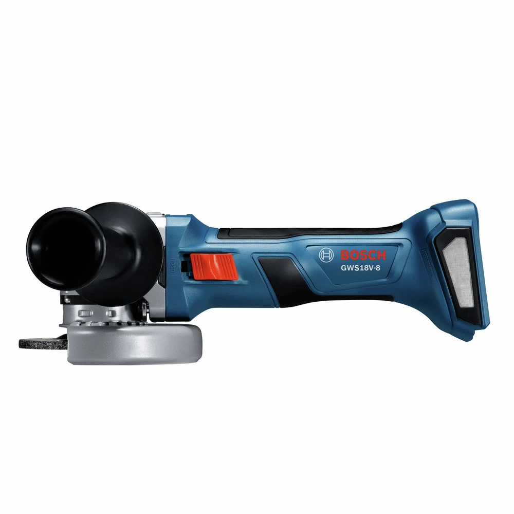 Bosch GWS18V-8B15 18V EC Brushless Lithium-Ion 4-1/2 In. Cordless Connected Angle Grinder Kit With No Lock-On Paddle Switch (4 Ah) 2 Bosch GWS18V-8B15 18V EC Brushless Lithium-Ion 4-1/2 In. Cordless Connected Angle Grinder Kit With No Lock-On Paddle Switch (4 Ah) - Image 2