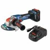 Bosch GWX18V-13CB14 PROFACTOR 18V Spitfire X-LOCK 5-6 In. Cordless Angle Grinder Kit With (1) CORE18V 8.0 Ah Performance Battery