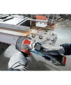Bosch GWX18V-50PCN X-LOCK 18V EC Brushless Connected-Ready 4-1/2 In. - 5 In. Angle Grinder With No Lock-On Paddle Switch (Tool Only) -Bosch Sales Shop bshngwx18v 50pcn b