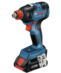 Bosch GXL18V-233B25 18V Freak 1/4 In. And 1/2 In. Two-in-One Bit/Socket Impact Driver And 1/2 In. Hammer Drill Driver Combo Kit (4 Ah) -Bosch Sales Shop bshngxl18v 233b25 b