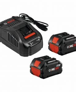 Bosch GXS18V-13N24 CORE18V 8.0 Ah Performance Batteries & Charger Starter Kit