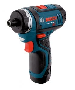 Bosch PS21-2A 12V Max Lithium-Ion 2-Speed 1/4 In. Cordless Pocket Driver Kit (2 Ah)