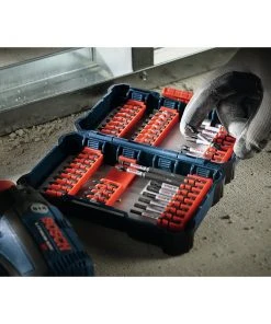 Bosch SDMS44 44-Piece Impact Tough Screwdriving Custom Case System Set -Bosch Sales Shop bshnsdms44 f
