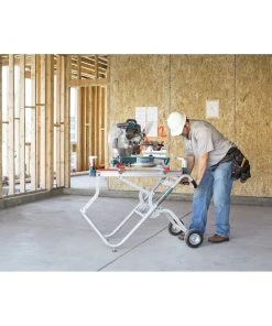 Bosch T4B Gravity-Rise Wheeled Miter Saw Stand -Bosch Sales Shop bshnt4b h