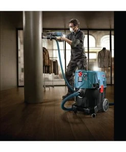 Bosch VAC090AH 9-Gallon Dust Extractor With Auto Filter Clean And HEPA Filter -Bosch Sales Shop bshnvac090ah e