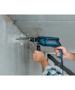 Factory Reconditioned Bosch 1191VSRK-RT 7 Amp Single Speed 1/2 In. Corded Hammer Drill -Bosch Sales Shop bshr1191vsrk rt b