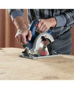 Factory Reconditioned Bosch CCS180-B15-RT 18V Lithium-Ion 6-1/2 In. Cordless Circular Saw Kit (4 Ah) -Bosch Sales Shop bshrccs180 b15 rt g