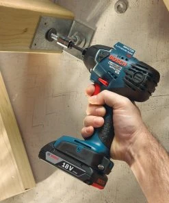 Factory Reconditioned Bosch CLPK222-181-RT 18V 4.0 Ah Cordless Lithium-Ion Brute Tough Hammer Drill And Hex Impact Driver Combo Kit -Bosch Sales Shop bshrclpk222 181 rt b