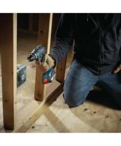 Factory Reconditioned Bosch DDS181A-01-RT 18V 4.0 Ah Compact Tough Cordless Li-Ion 1/2 In. Drill Driver Kit -Bosch Sales Shop bshrdds181a01rt d