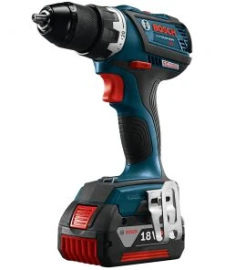 Factory Reconditioned Bosch DDS183-01-RT 18V Lithium-Ion EC Brushless Compact Tough 1/2 In. Cordless Drill Driver Kit (4 Ah) -Bosch Sales Shop bshrdds183 01 rt b