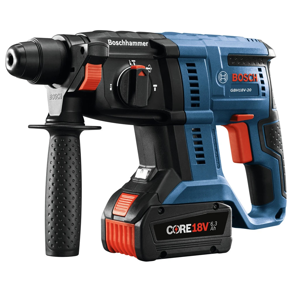 Factory Reconditioned Bosch GBH18V-20N-RT 18V Compact Lithium-Ion 3/4 In. Cordless SDS-plus Rotary Hammer (Tool Only) 2 Factory Reconditioned Bosch GBH18V-20N-RT 18V Compact Lithium-Ion 3/4 In. Cordless SDS-plus Rotary Hammer (Tool Only) - Image 2