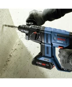 Factory Reconditioned Bosch GBH18V-21N-RT 18V Brushless Lithium-Ion SDS-plus 3/4 In. Cordless Rotary Hammer (Tool Only) 11 Factory Reconditioned Bosch GBH18V-21N-RT 18V Brushless Lithium-Ion SDS-plus 3/4 In. Cordless Rotary Hammer (Tool Only) -Bosch Sales Shop bshrgbh18v 21n rt d
