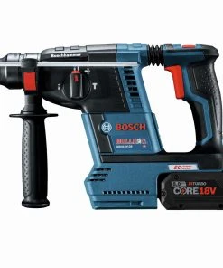 Factory Reconditioned Bosch GBH18V-26K24A-RT Bulldog 18V Brushless Lithium-Ion 1 In. Cordless SDS-Plus Rotary Hammer Kit With 2 Batteries (8 Ah) -Bosch Sales Shop bshrgbh18v 26k24a rt b