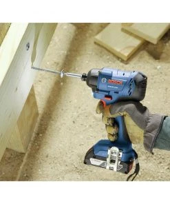 Factory Reconditioned Bosch GDR18V-1400B12-RT 18V Compact Lithium-Ion 1/4 In. Cordless Hex Impact Driver Kit (2 Ah) -Bosch Sales Shop bshrgdr18v 1400b12 rt f