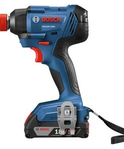 Factory Reconditioned Bosch GDX18V-1600B12-RT 18V Freak Lithium-Ion 1/4 In. And 1/2 In. Cordless Two-In-One Bit/Socket Impact Driver Kit (2 Ah) -Bosch Sales Shop bshrgdx18v 1600b12 rt b