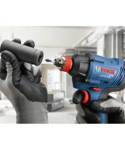 Factory Reconditioned Bosch GDX18V-1600B12-RT 18V Freak Lithium-Ion 1/4 In. And 1/2 In. Cordless Two-In-One Bit/Socket Impact Driver Kit (2 Ah) -Bosch Sales Shop bshrgdx18v 1600b12 rt f
