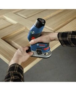 Factory Reconditioned Bosch GKF12V-25N-RT 12V Max Brushless Lithium-Ion 1/4 In. Cordless Palm Edge Router (Tool Only) -Bosch Sales Shop bshrgkf12v 25n rt g