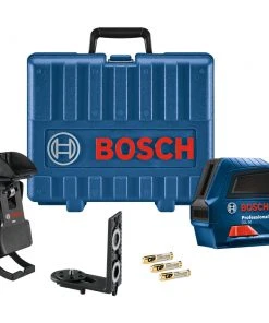 Factory Reconditioned Bosch GLL50HC-RT Self-Leveling Cordless Cross-Line Laser