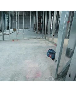 Factory Reconditioned Bosch GLL50HC-RT Self-Leveling Cordless Cross-Line Laser -Bosch Sales Shop bshrgll50hc rt g