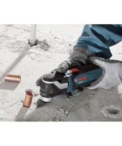 Factory Reconditioned Bosch GOP40-30B-RT Multi-X 3.0 Amp StarlockPlus Oscillating Tool Kit W/Snap-In Blade Attachment -Bosch Sales Shop bshrgop4030brt d