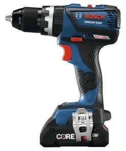 Factory Reconditioned Bosch GSB18V-535CB15-RT 18V Lithium-Ion Brushless 1/2 In. Cordless Hammer Drill Driver Kit (4 Ah) -Bosch Sales Shop bshrgsb18v 535cb15 rt b