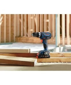 Factory Reconditioned Bosch GSB18V-535CB15-RT 18V Lithium-Ion Brushless 1/2 In. Cordless Hammer Drill Driver Kit (4 Ah) -Bosch Sales Shop bshrgsb18v 535cb15 rt f