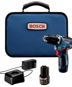 Factory Reconditioned Bosch GSR12V-300B22-RT 12V Max EC Brushless Lithium-Ion 3/8 In. Cordless Drill Driver Kit (2 Ah)